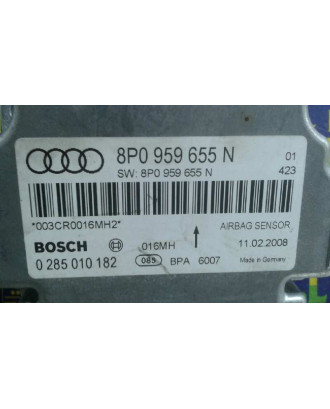 Calculateur AIRBAG 8P0959655N 0285010182 Audi