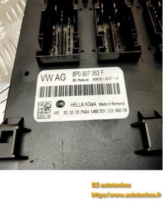 AUDI A3 8P 1.6 TDI DIESEL BCM BODY COMFORT CONTROL MODULE UNIT 8P0907063A AUDI A3 8P 1.6 TDI DIESEL BCM BODY COMFORT CONTROL MODULE UNIT 8P0907063A