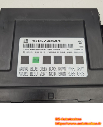 CHEVROLET Cruze BCM ( Part# 13574841 )