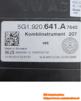 Dashboard Control Module  FOR  VW GOLF MK7, 5G1920641A