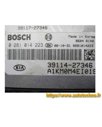KIA MOTORS Engine Ecu  3911427346 Bosch 0281014223