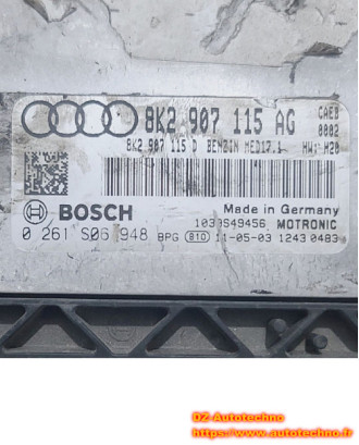 AUDI A4 2.0TFSI Quattro Engin Control Module 8K2907115AG, 0261S06948