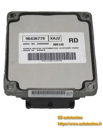Calculateur moteur Chevrolet Aveo 1.4 96436779 MR140