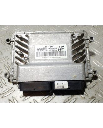Calculateur Moteur CHEVROLET AVEO 1.2 5WY5956G, 96469978 AF