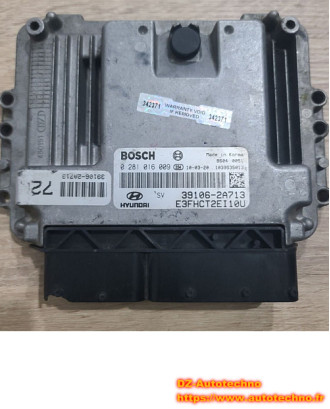 Engin Control Module ECU Hyundai  i30 1.6 CRDI  ( D4FD ) 0281016009