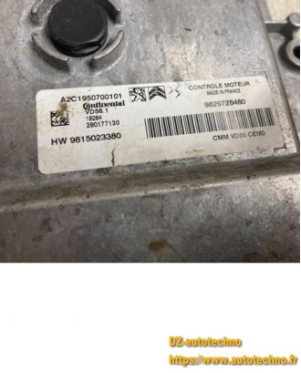 PEUGEOT 208 1.2 THP 9815023380 A2C1950700101 PSA Continental