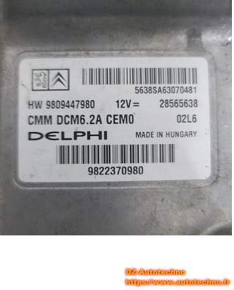 Engin Control Module ECU PEUGEOT 508- (2.0 HDI) 