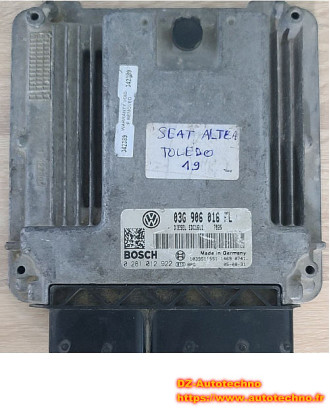 Engin Control Module ECU SEAT TOLEDO 1.9TDI (03G906016KL)