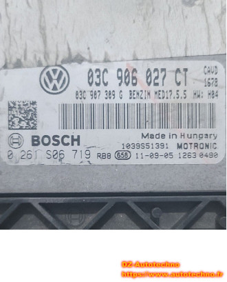 Engin Control Module ECU Volkswagen GOLF MK6 1.4TSI (CAVD)
