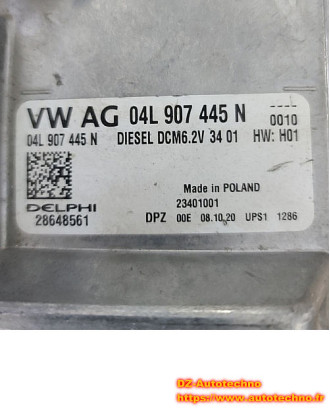 ENGINE COMPUTER ECU For Volkswagen (VW) TRANSPORTER T6 DELPHI DCM 6.2V 34 01