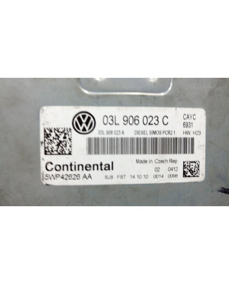 CALCULATEUR MOTEUR SEAT, SKODA, AUDI, VW VOLKSWAGEN CADDY 1.6 TDI, 03L906023C AA