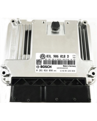 CALCULATEUR MOTEUR VW VOLKSWAGEN 2.0 TDI 03L906018D, 03L 906 018 D