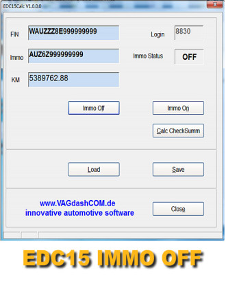VAG EDC15 EDC16 IMMO OFF