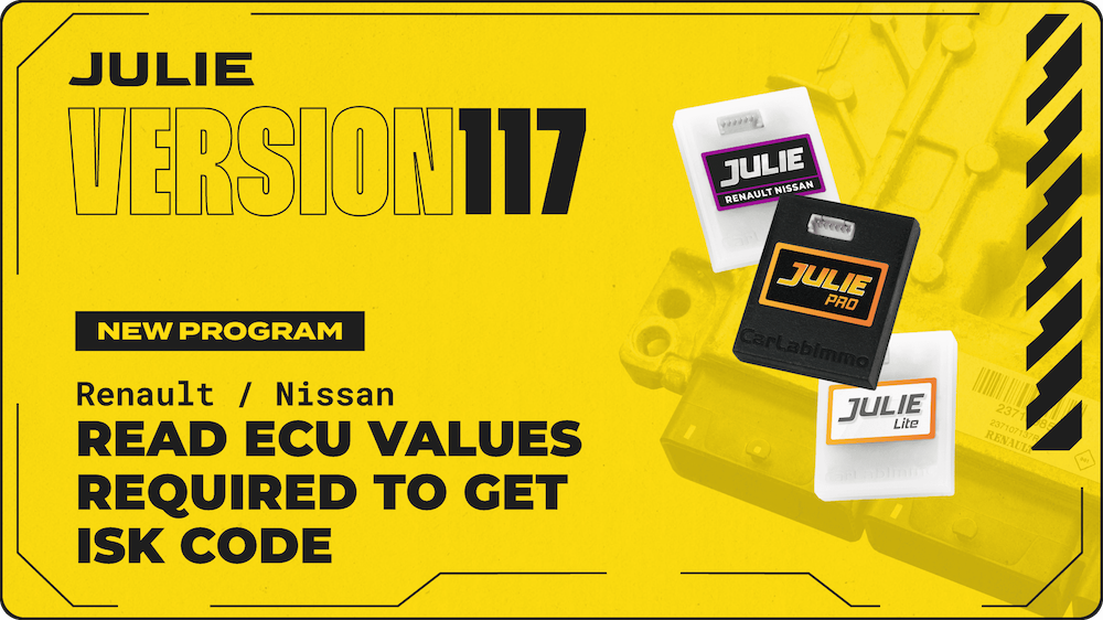 Renault ISK Reading Values