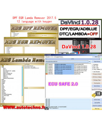 pack soft DPF EGR LAMBDA REMOVER 1